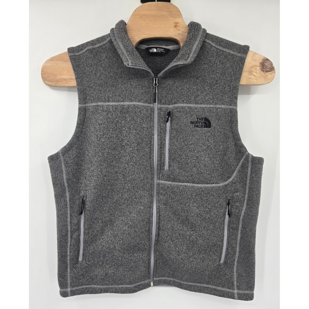 The North Face Vest Mens XL Full Zip Gordon Lyons Fleece Jacket Sweater